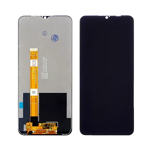 Дисплей для Realme 5/5i/6i/C3 с черным тачскрином - фото 1