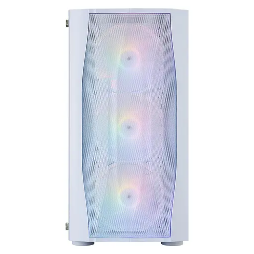 Корпус 1stPlayer X3-M-WH-4F1-W White без БЖ - фото 7