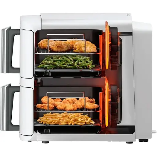 Мультипечь Ninja Double Stack XL 2-Level Air Fryer SL400EUWH [126262] - фото 8