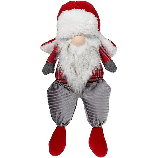 Мягкая игрушка Bona Red & Grey Гномик сидячий 26х18х57 см (000264836)