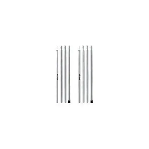 Стойки для тента Naturehike Steel poles NH19PJ042 стальные оцинкованные 25 мм х 2.4 м 2 шт. серые - фото 2