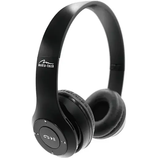 Гарнитура Media-Tech Epsilion BT MT3591 FM/MP3 Bluetooth+35 мм Black - фото 3