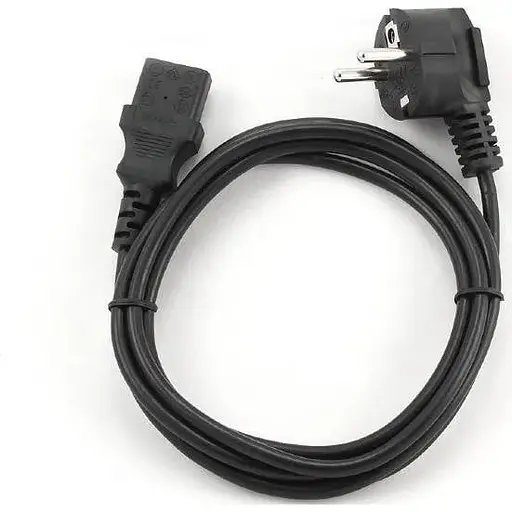 Кабель питания TCOM 1.5 м 3 x 0.75 мм Cee 7/7IEC C13 евровилка