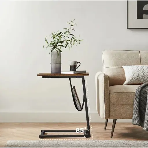 Журнальний столик Leobert Nastriy приставний з кишенею в стилі Loft - фото 7