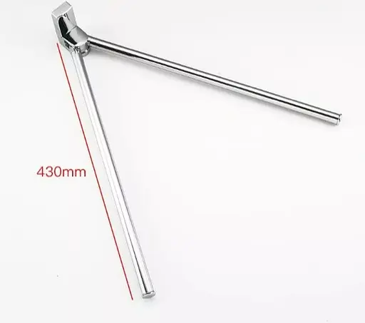 Полотенцедержатель двойной Frap поворотный F1812 - фото 2