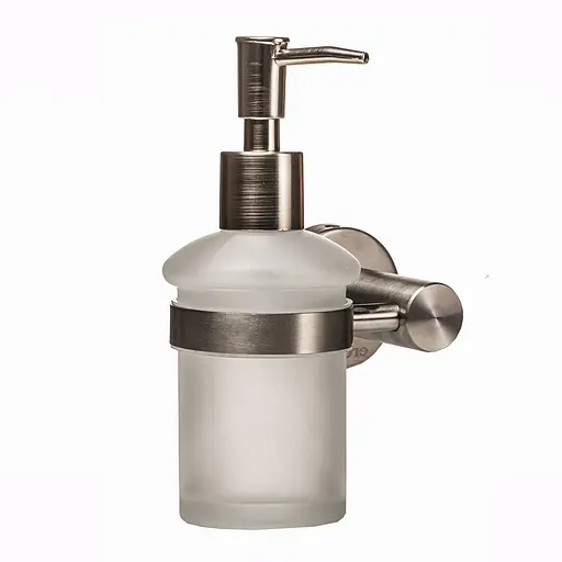 Дозатор для рідкого мила Globus Lux SS 8433, Хром матовий - фото 1