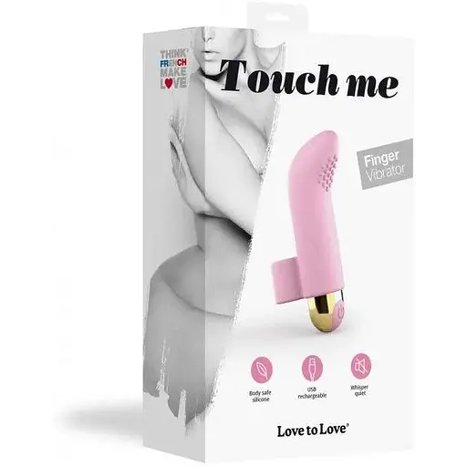 Вібратор на палець Love To Love Touch Me Rose - фото 4