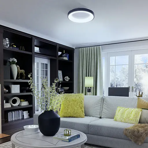 LED світильник Videx EDGE-RC-72W-BLACK (VLE-ERC-RGB-72B) - фото 4