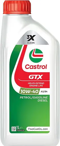 Моторна олива CASTROL GTX ULTRACLEAN 10W40 (15F120)