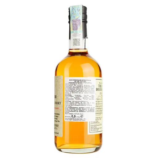 Віскі The Tottori Blended Aged in Bourbon Barrel 43% 0.5 л в подарунковій упаковці - фото 4