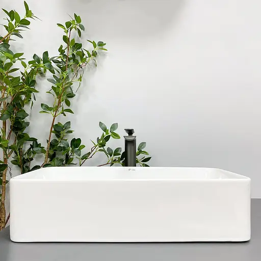 Умивальник VBI Paterno white накладний VBI-012609, Білий - фото 5