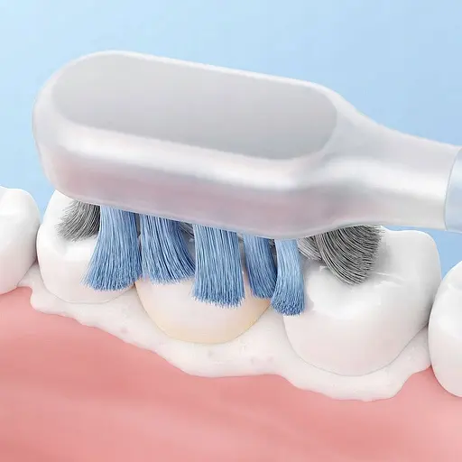 Насадка для електричної зубної щітки MOVA Fresh м’яка для чутливих ясен 3 шт. - фото 7