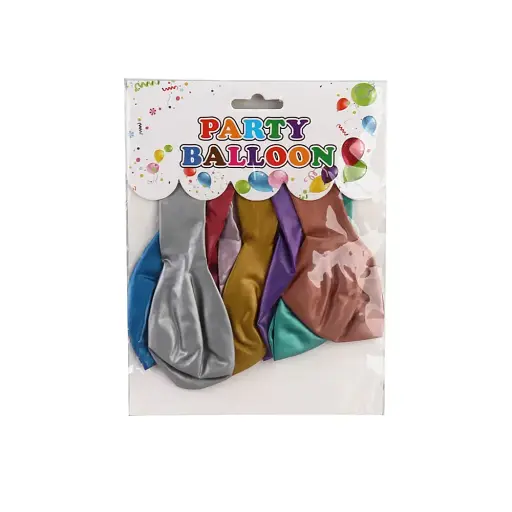 Набор латексных шаров, 8 шт., 30 см, металлик (в ассортименте) 1211-2-н