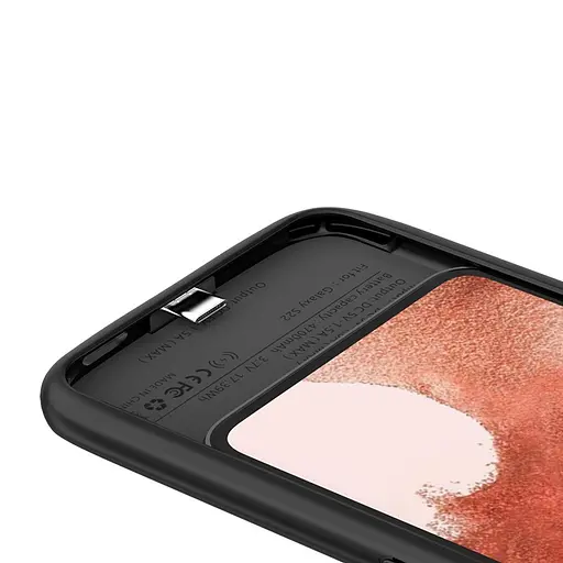 Чехол-аккумулятор XON PowerCase для Samsung S22 4800 mAh Черный (PCBS2122148B 3022) - фото 10