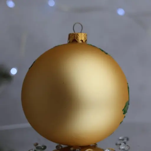 Елочное украшение Санта Шоп Стразы Калина стекло (4820001105247) - фото 4