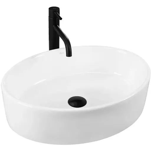 Умивальник Rea Fonda white накладний REA-U0604, Білий - фото 1