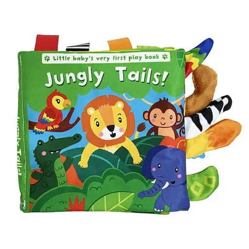 Інтерактивна розвивальна книжечка "Джунглі" Mega Zayka MGZ-1219 - фото 1