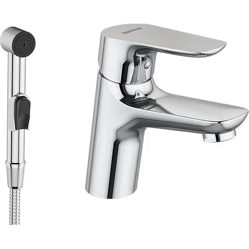 Змішувач для раковини DAMIXA Origin Bit із душовим гарнітуром 770300000 - фото 1