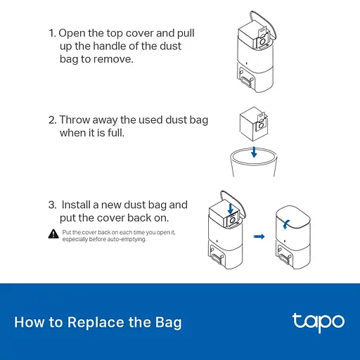 Мішок TP-Link Tapo RVA202 одноразовий - фото 4