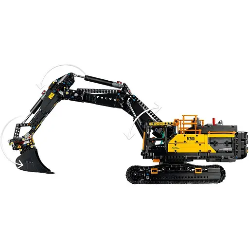 Конструктор LEGO Technic Экскаватор Volvo EC500 Hybrid 2359 детали (42215) - фото 4