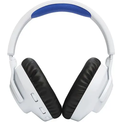 Навушники JBL Bluetooth Stereo Quantum 360P Console Wireless (JBLQ360PWLWHTBLU) White/Blue UA - фото 3