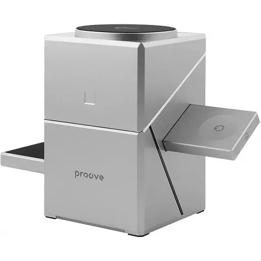 Бездротовий зарядний пристрій Proove Iron Hide 3in1 Gray (WSIH15000003) [115582] - фото 3
