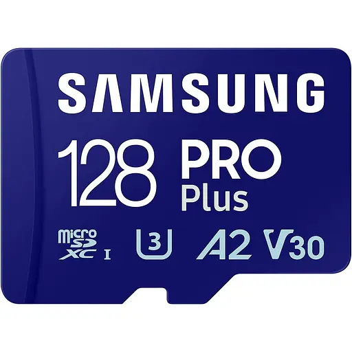 Карта памяти Samsung microSDXC 128GB C10 UHS-I R130MB/s PRO Plus - фото 2