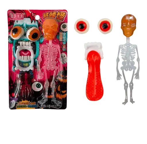Набір цукерок Skeleton Monster Halloween Candy  22 г - фото 3