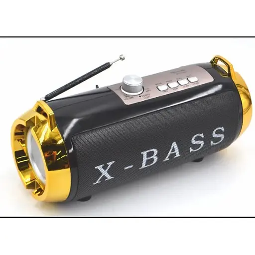 Портативна Bluetooth-колонка Golon RX-BT 180 бездротова колонка з радіоприймачем фм бумбокс - фото 1