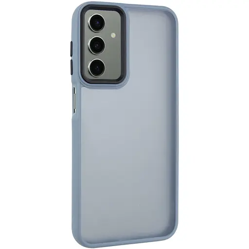 Чехол Epik TPU+PC Lyon Frosted для Samsung Galaxy A25 5G Sierra Blue