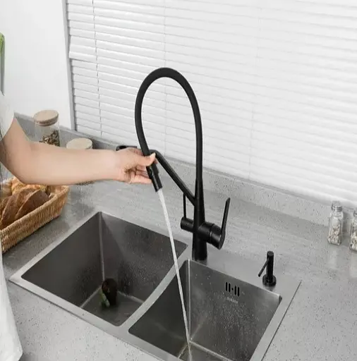 Змішувач для кухні Frap з виходом для питної води F4374-6 - фото 2