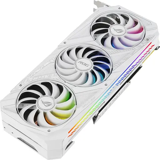 Видеокарта GeForce RTX 3090 24GB Asus ROG Strix OC White (ROG-STRIX-RTX3090-O24G-WHITE) Б/У - фото 6
