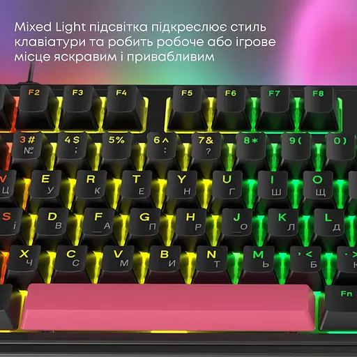 Клавіатура Ajazz AK980 Red switches Black Red (AK980-R-BR) - фото 12