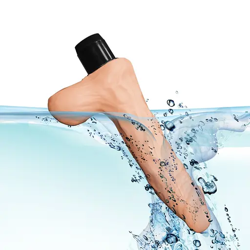 Реалистичный вибратор Lovetoy Real Feel 20 см телесный - фото 8