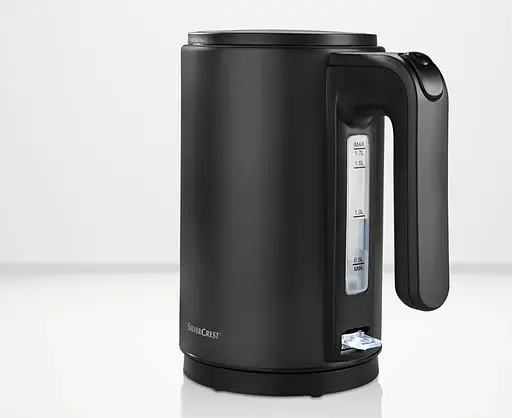 Чайник електричний Silver Crest SWKT 2400 A1 об'єм 1.7л 2400Вт захист від перегріву Чорний - фото 2