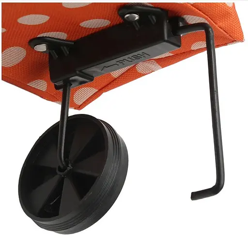 Сумка тележка складная для покупок на колесах Nobrand 46х27х15 см sum0023845 - фото 2