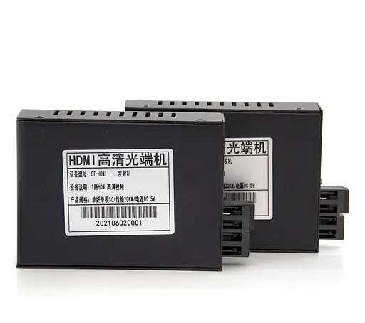 Активний подовжувач HDMI сигналу по оптоволоконному кабелю Voltronic Fiber Extender 20 км - фото 4
