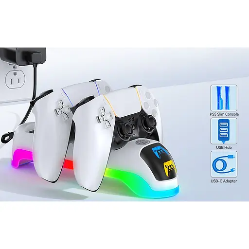 Зарядная станция Oivo NG-P5301 для DualSense Sony PS5 (129235) - фото 3