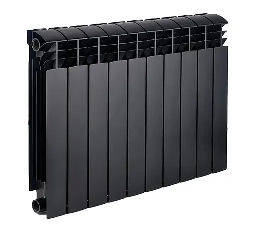 Радіатор біметалічний Koer 100 Bimetal-500 ULTRA BLACK (KR5132) - фото 1