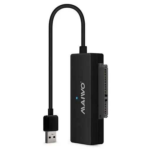 Адаптер Maiwo K104A USB 3.0 - SATA III, с блоком питания 12В/2А (K10435A) - фото 1