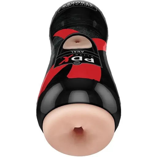 Мастурбатор Pipedream Stroker Anal Light с вибрацией телесный