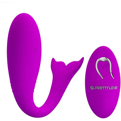 Вибратор Pretty Love Jordyn 10 см фиолетовый
