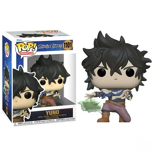 Фигурка Funko Pop Фанко Поп Черный Клевер Юнона Black Clover Yuno 10 см BC Y 1101 - фото 2