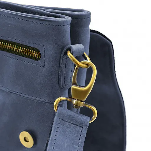 Чоловіча шкіряна сумка через плече TARWA 25х24х5 см sum0025358 - фото 9