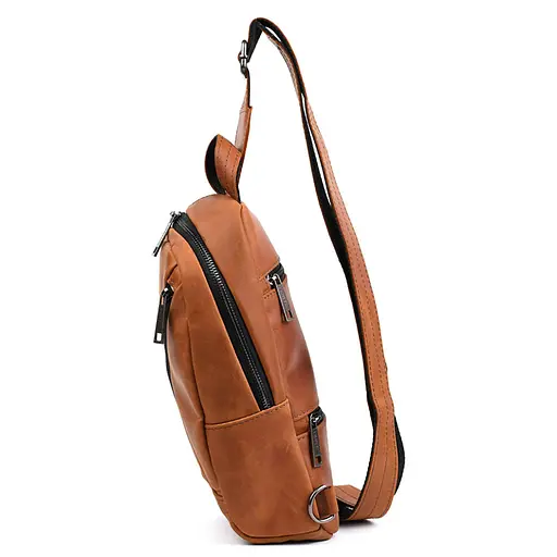 Рюкзак кожаный на одно плечо TARWA sum0026675 - фото 4