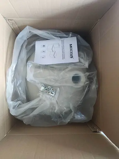 Умивальник врізний під стільницю Mixxus Premium Topper-1701 495x405x205 мм з переливом MP6568, Білий - фото 6