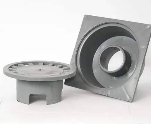 Трап вертикальный Pestan 50 мм с пластиковой решеткой 150х150 мм (240159) - фото 6