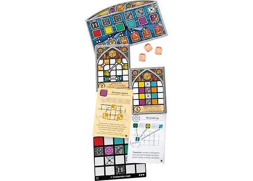 Настольная игра Планета Ігор Саграда: Жизнь (Sagrada: The Great Facades - Life) (укр.) (GKCH226sl) - фото 5