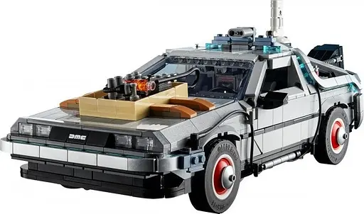 Конструктор Metr+ Back to the Future: Машина Часу ДеЛореан. DeLorean Time Machine на 1872 деталі - фото 8