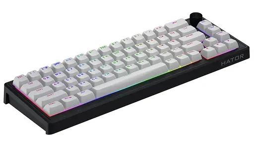 Клавіатура HATOR Skyfall 65 MAG ULTRA 8K Black White (HTK1860UA) - фото 4
